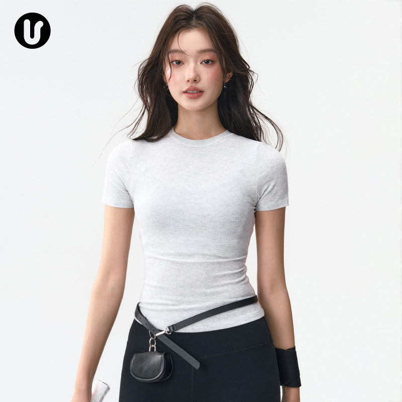 Umeko紧身运动短袖女速干瑜伽服