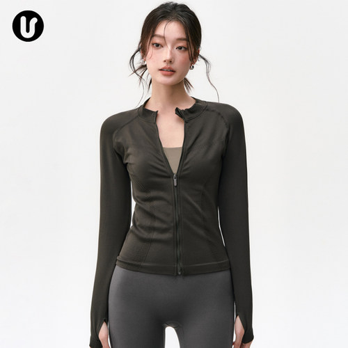 Umeko瑜伽外套健身训练运动上衣