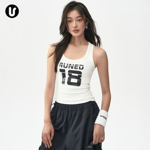 Umeko一体式弹力透气运动背心女