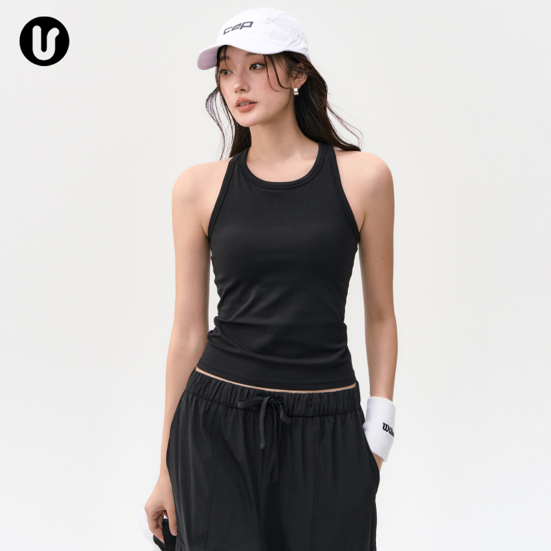 Umeko带胸垫防震聚拢运动背心女