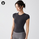 Umeko运动短袖 健身上衣夏 女紧身速干瑜伽服t恤跑步普拉提训练套装