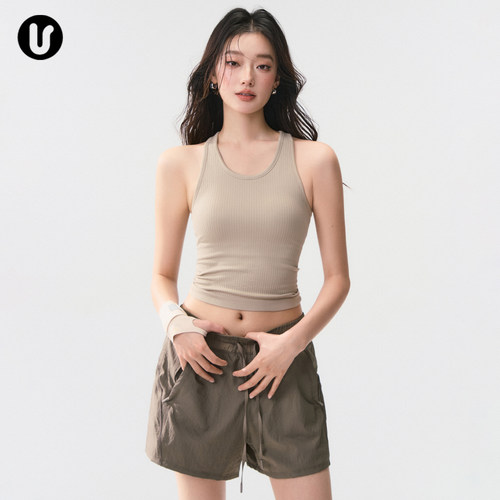 Umeko带胸垫修身显瘦瑜伽服背心