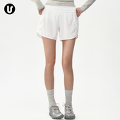 跑步瑜伽健身服上衣 速干三分裤 运动短裤 女宽松网球羽毛球训练套装