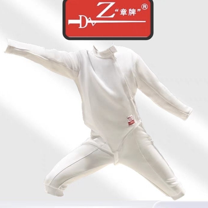 章牌350N击剑训练服儿童成人保护服花剑服重剑CFA协会认证图片