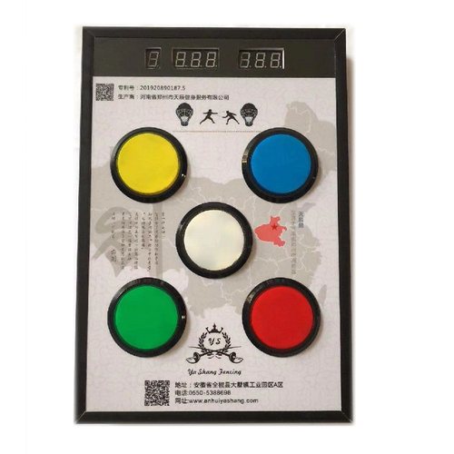 新款彩色电子剑靶成人儿童家庭训练电子靶击剑零配训练剑靶