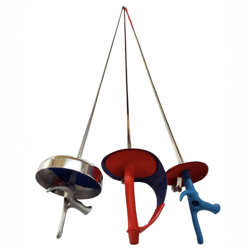 击剑器材章牌电动枪柄花剑重剑佩剑新规比赛认证可参加全国比赛