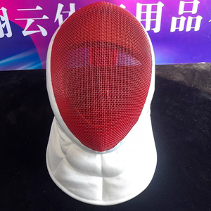 CZHE超轻钛合金重剑面罩专业击剑防护面罩击剑比赛耐磨运动装