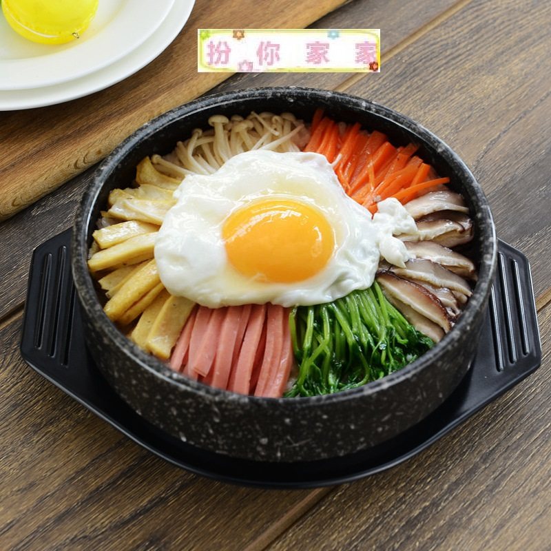 韩国麦饭石石锅拌饭专用拌饭碗家用汤锅韩式砂锅小号燃气大酱汤在类目 厨房/烹饪用具, 烹饪用具, 锅具/煲/烧水壶, 砂锅/石锅中 - 来自Buy2taobao.com提供专业的淘宝代购服务