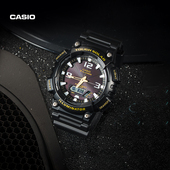 官网官方正品 casio卡西欧旗舰店AQ S810W学生运动电子手表男士
