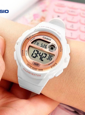 casio卡西欧旗舰店LWS-1200H防水户外运动休闲手表女网官方正品