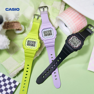 casio卡西欧旗舰店BGD-565GS小方块学生手表女官网正品 BABY-G