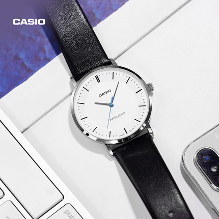 新品casio卡西欧旗舰店MTP-VT04防水休闲石英手表男官网官方正品