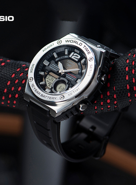 【新品发售】casio卡西欧海外旗舰店官网MWQ-100男女学生电子手表