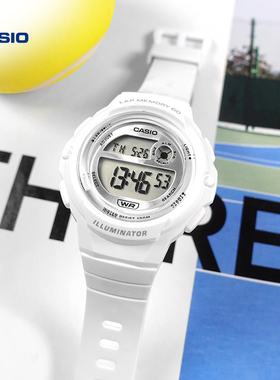 卡西欧旗舰店LWS-1200H潮流防水运动时尚休闲手表女网官方正品