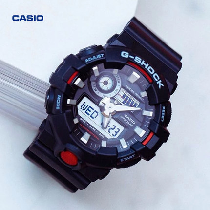 casio卡西欧旗舰店GA-700防水学生手表男士官网官方正品G-SHOCK