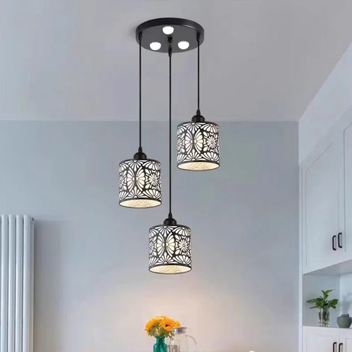 餐厅吊灯三头超亮简约