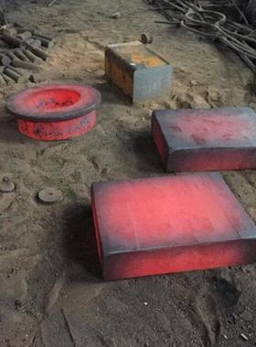 Cr12MoV模具钢H13锻打DC53圆环4Cr13锻造D2厚板9Cr18Mo锻件440C