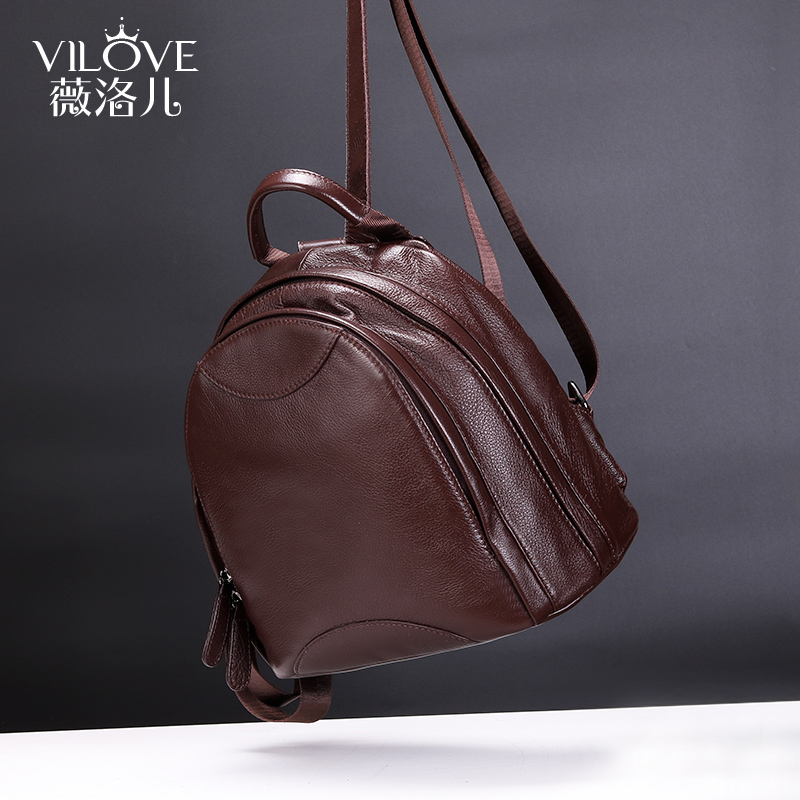 複古雙肩包女新款2022真皮小包時尚百搭頭層牛皮休閑軟皮背包在類目 箱包皮具/熱銷女包/男包, 雙肩揹包中 - 來自Buy2taobao.com提供專業的淘寶代購服務