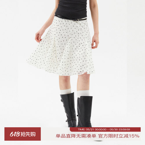 复古百搭气质松弛感A字裙女