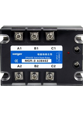 MGR-3A3840Z 美格尔三相固态继电器模块 TSR-40AA 交流控交流220v