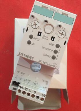 西门子功率调节继电器3RF2920-0HA13 半导体接触器 3RF2420-1AC45