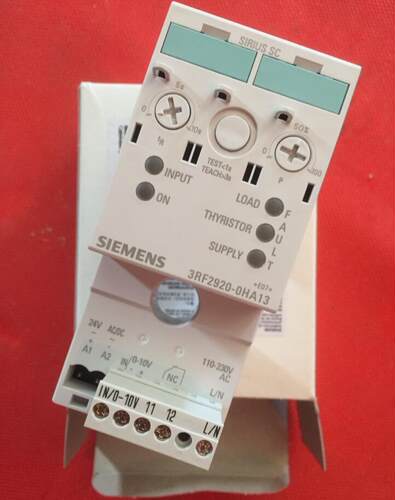 西门子功率调节继电器3RF2920-0HA13 半导体接触器 3RF2420-1AC45
