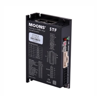 RJ45接口 MOONS上海鸣志电机 STF03 EtherCAT总线步进驱动器