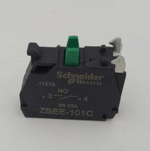 施耐德XB5按钮开关触点 ZBEE-101C ZBEE101C 1NO 常开 -102C 常闭