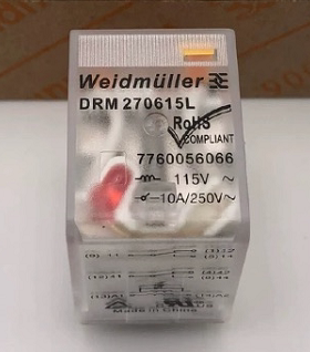 魏德米勒全新原装正品 7760056066 DRM270615L 115VAC 中间继电器