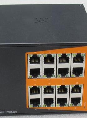 全新Weidmuller魏德米勒交换机 IES201-SW16 现货7760048321