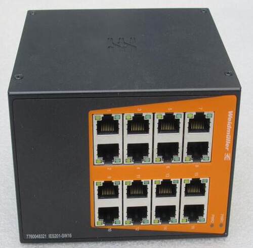 全新Weidmuller魏德米勒交换机 IES201-SW16 现货7760048321