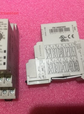 1483870000 ITM 0.1S-100H 原装魏德米勒时间继电器 定时器 现货
