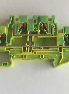 菲尼克斯 Phoenix 接地接线端子 PTTB 4-PE 黄绿双层导轨 3211854