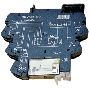 原装正品魏德米勒继电器RCL424024全新 TRZ 24VDC 2CO 1123610000