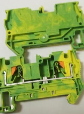 菲尼克斯 phoenix 接线黄绿色接地端子PT4-PE 定货号3211766 原装