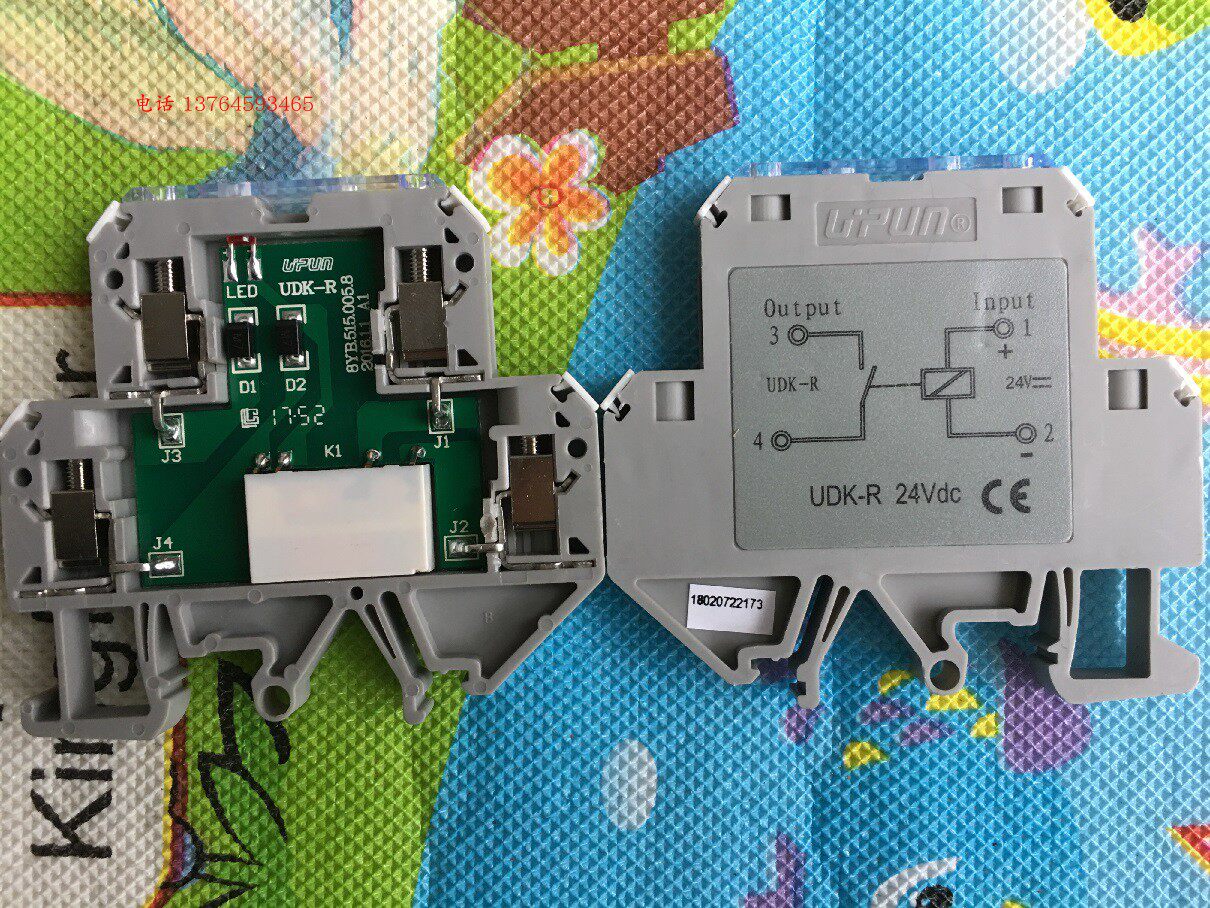 现货 上海友邦 UDK-R 24Vdc 集成电路模块 继电耦合器 输入DC24V