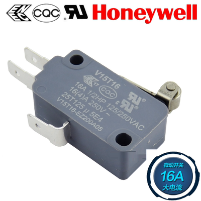 霍尼韦尔限位行程微动开关V15T16-EZ200A05 带金属轮16A 电机阀门
