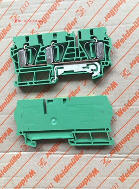 现货魏德米勒原装 三线制接线端子接地排 7907400000	ZPE 6/3AN