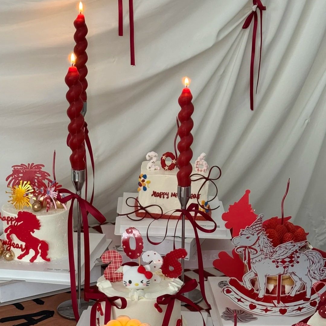 2026马年新年蛋糕装饰红色可爱小马创意烘焙插件摆件亚克力插牌,节庆用品/礼品,节日装扮用品,淘宝优惠券,粉丝福利购,淘宝优惠卷