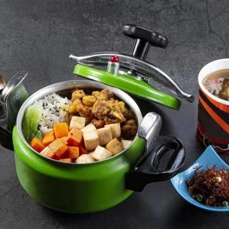 矮款迷你酒店户外1-2人高压锅