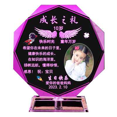 diy闺蜜刻字生日礼物照片定制