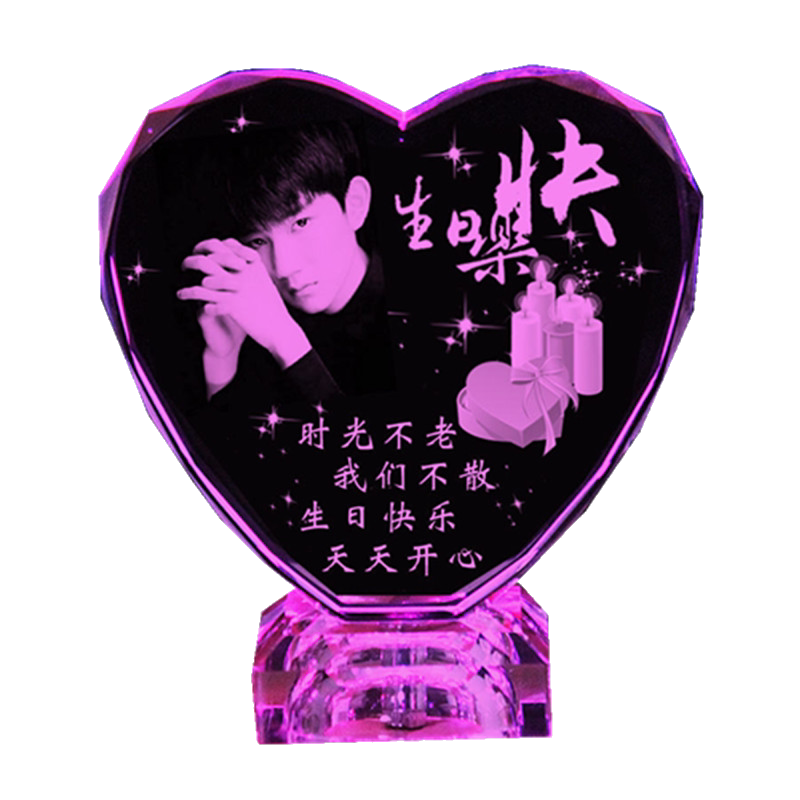 成长之礼送女儿10岁生日礼物14岁青春礼18岁成人礼照片定制纪念品