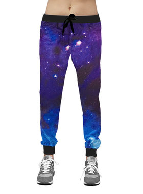 宇宙星际裤数码印花卫裤休闲裤