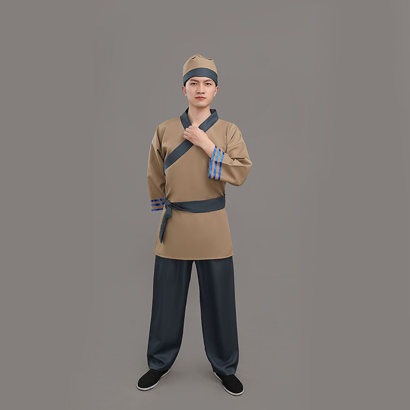 成人古装汉服古代店小二服装男女