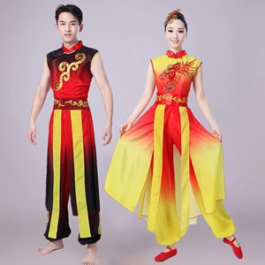 舞之韵秧歌服男女中国风民族舞蹈