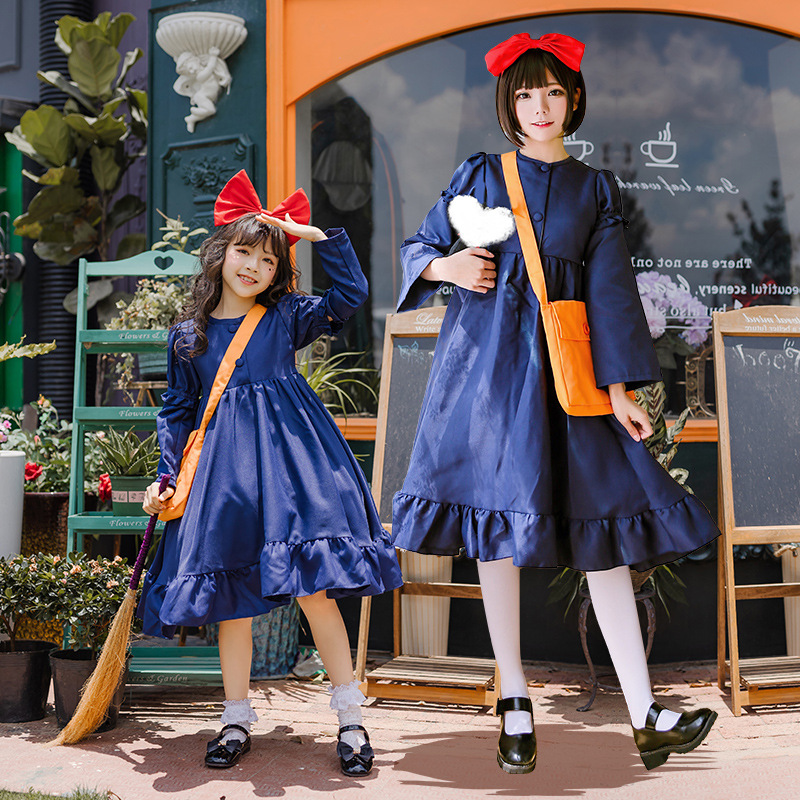 女童魔女cosplay连衣裙