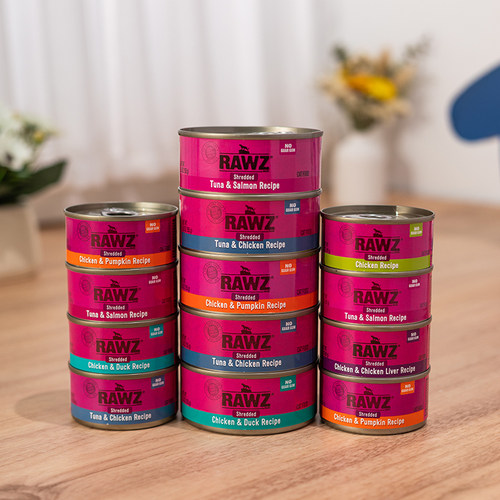 rawz罗斯谷主食猫罐头鸡肉