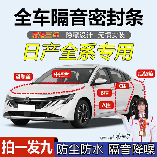 日产轩逸/逍客/奇骏/楼兰密封条
