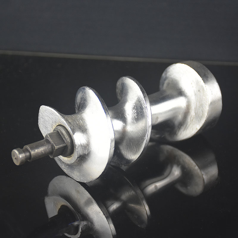 hl横联tj12-h绞肉机推进器 tc22型商用碎肉机螺旋杆12型绞龙配件