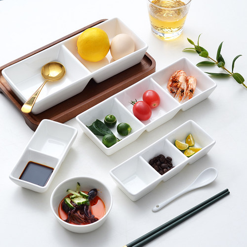 三格碟配菜盘小火锅烤肉店餐具